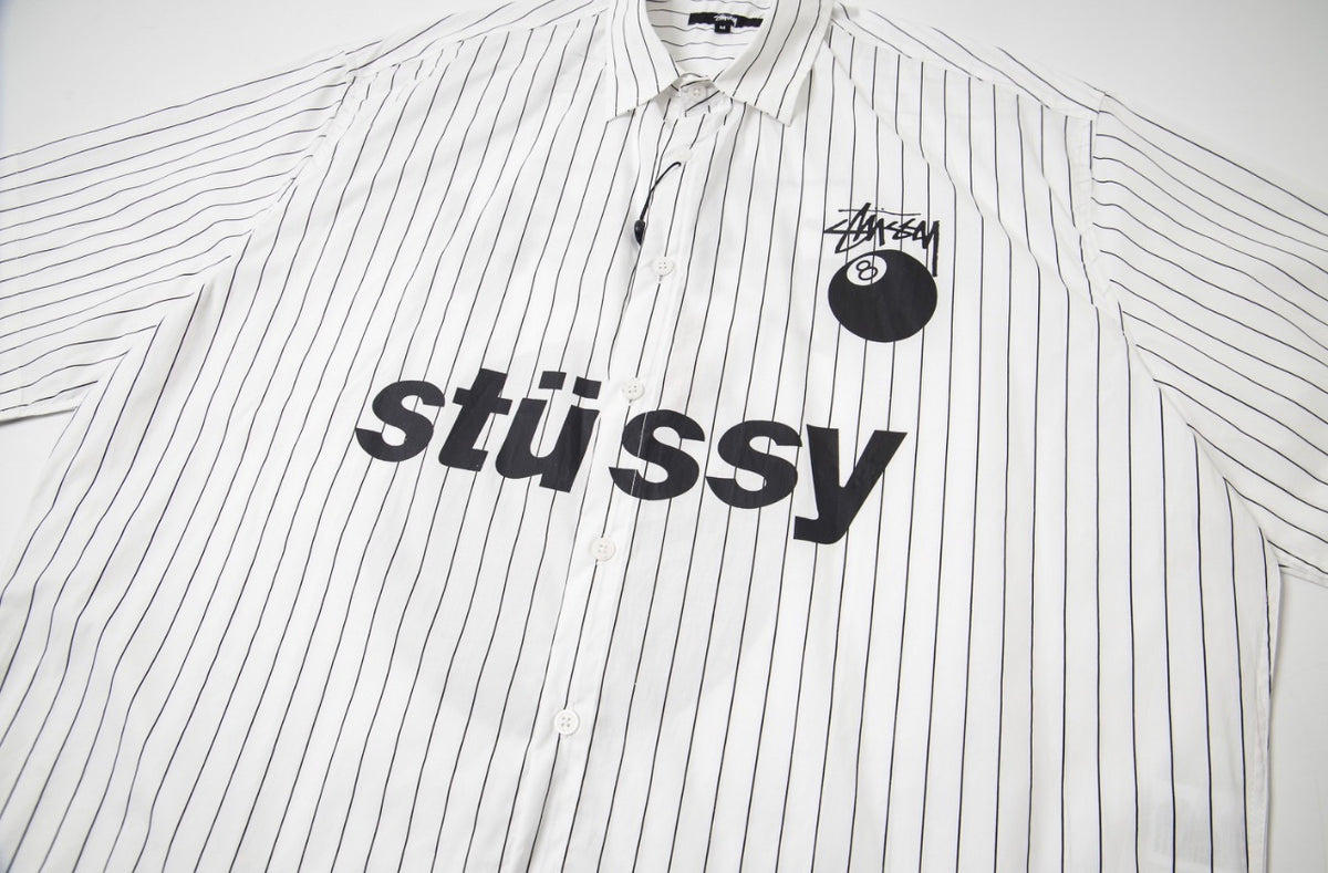 Stüssy Boxy SS 8 Ball Stripe Shirt