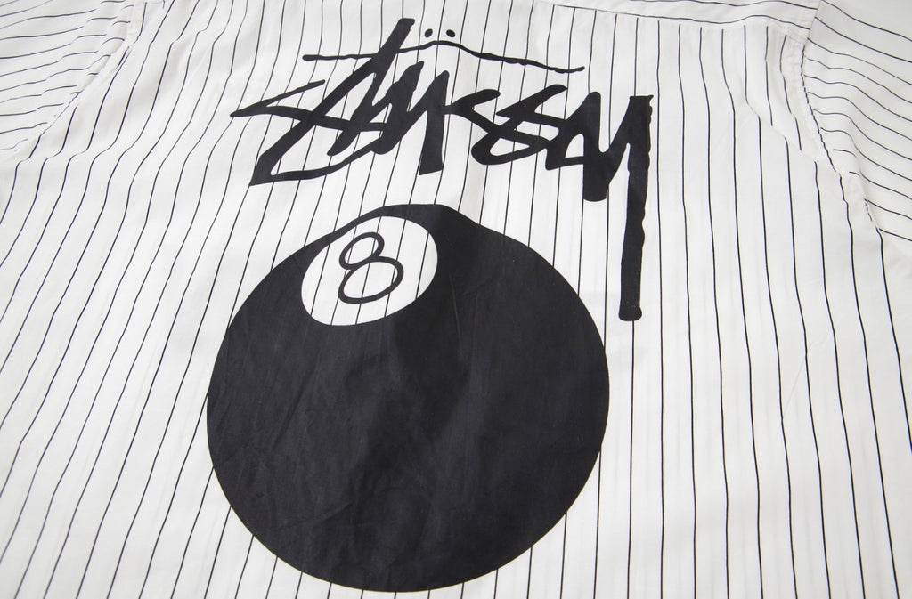 Stüssy Boxy SS 8 Ball Stripe Shirt