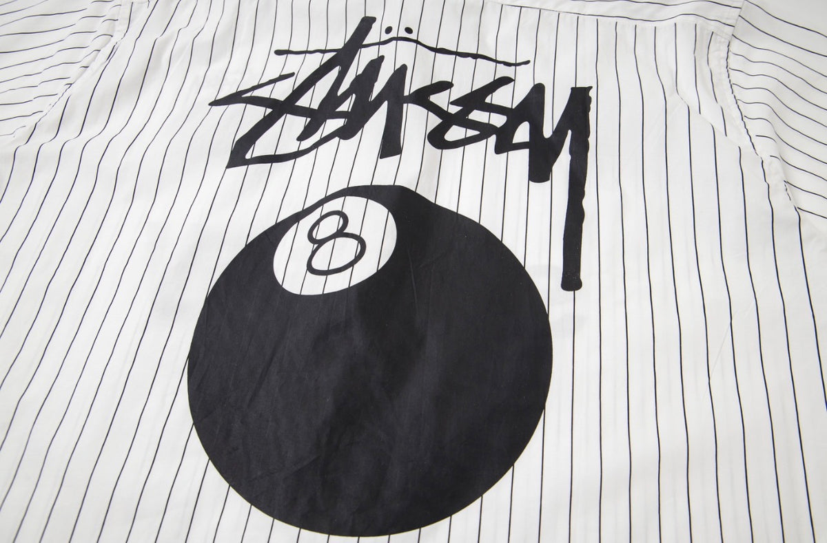 Stüssy Boxy SS 8 Ball Stripe Shirt