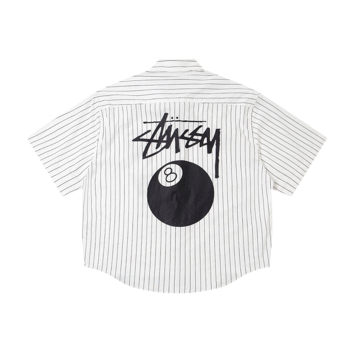 Stüssy Boxy SS 8 Ball Stripe Shirt