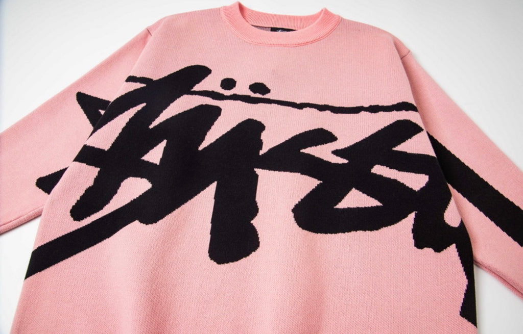 Stussy Stock Logo Knit Sweater